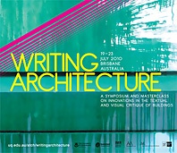 Writing Architecture Symposium - Peter Bennetts Masterclass
